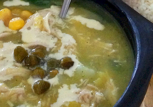 Food tour Bogota - Ajiaco