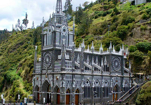 Las lajas, Colombia